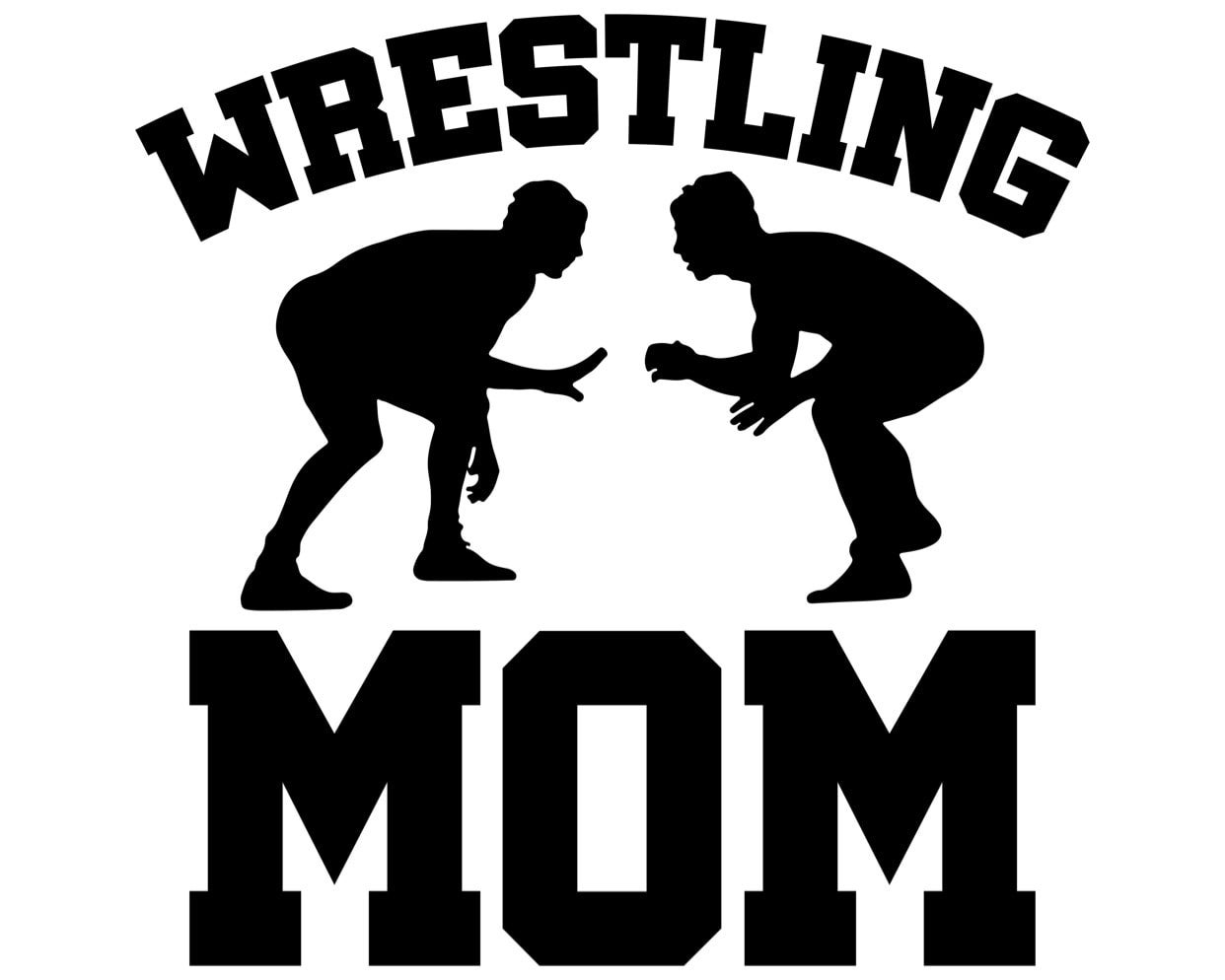 Wrestling Mom with Wrestlers